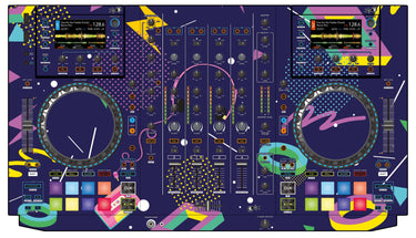 Denon DJ MCX 8000 Skin New Kids Retro